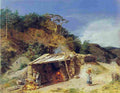wald Lime kiln in the Hinterbruhl Art A4 Photo Print