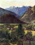 wald The Dachstein Art A4 Photo Print