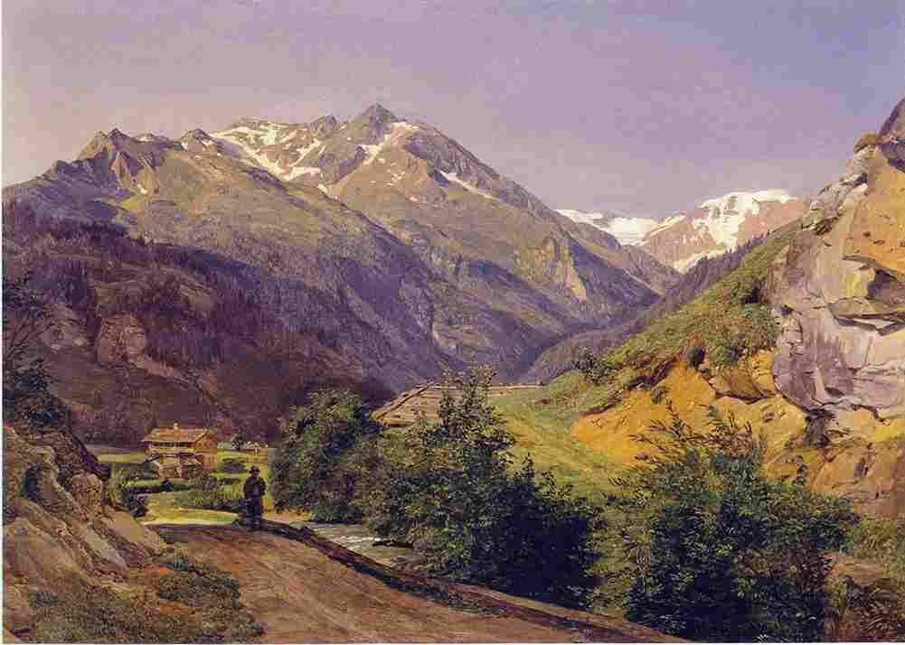 wald The Radhausberg at Gastein Art A4 Photo Print