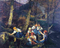 wald The Violets Pickers Art A4 Photo Print