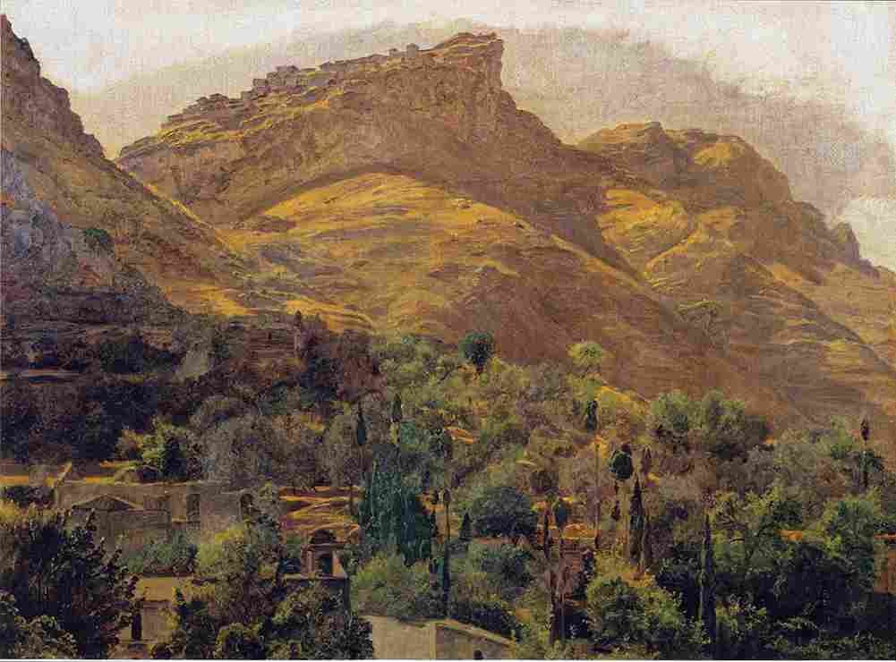wald View of Mola at Taormina Art A4 Photo Print