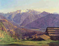 wald View of the Dachstein Art A4 Photo Print