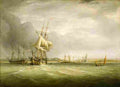 walter Shipping in the Bristol Channel Art A4 Photo Print