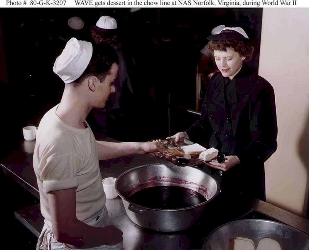 war navy dessert Vintage world war A4 Photo Print