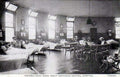 ward beds trolleyVintage 1880s 1900s A4 Photo Print