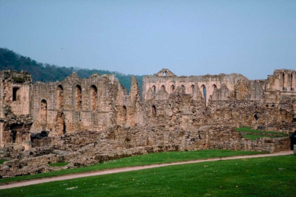 warkworth castle ruins1980s 1990s A4 Photo Print