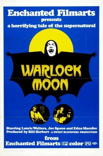 warlock moon  01 film star poster A4 Photo Print