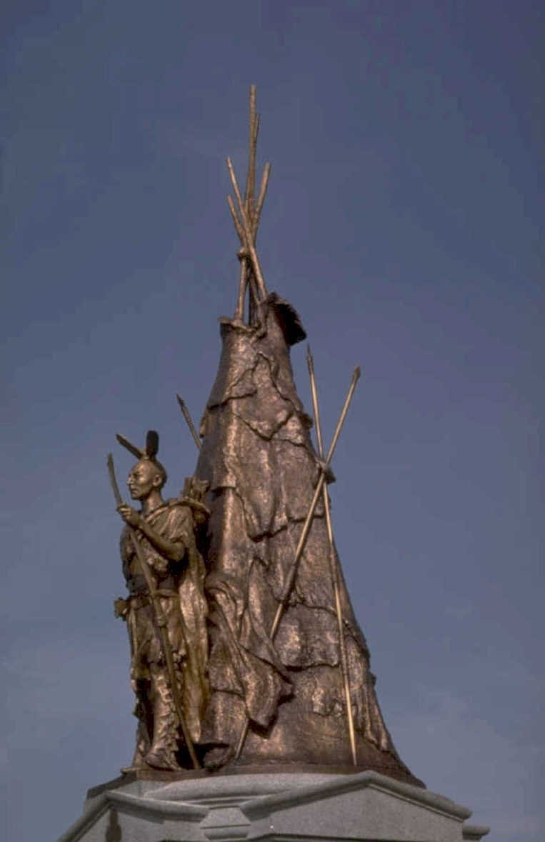 warrior teepee lakota 1980s 1990s A4 Photo Print