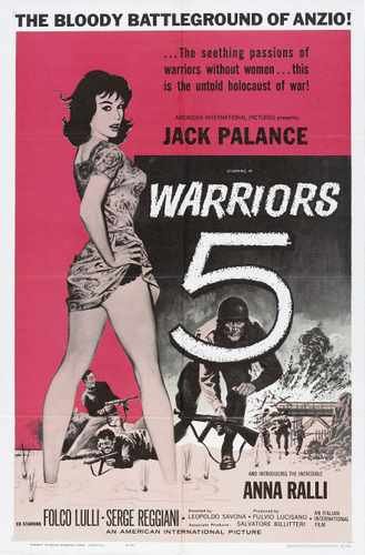 warriors five  01 film star poster A4 Photo Print