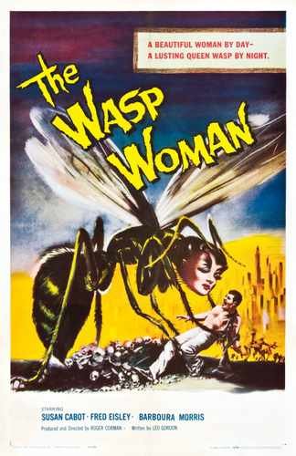 wasp woman  01 film star poster A4 Photo Print