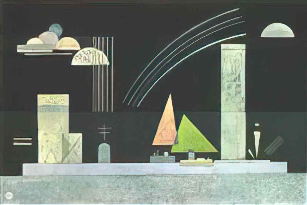 wassily kandinsky at rest Art A4 Photo Print