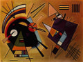 wassily kandinsky black and violet 1923 Art A4 Photo Print