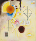 wassily kandinsky circle and spot Art A4 Photo Print