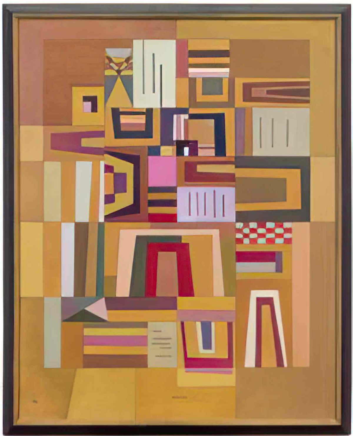 wassily kandinsky compensation rose 1933 Art A4 Photo Print