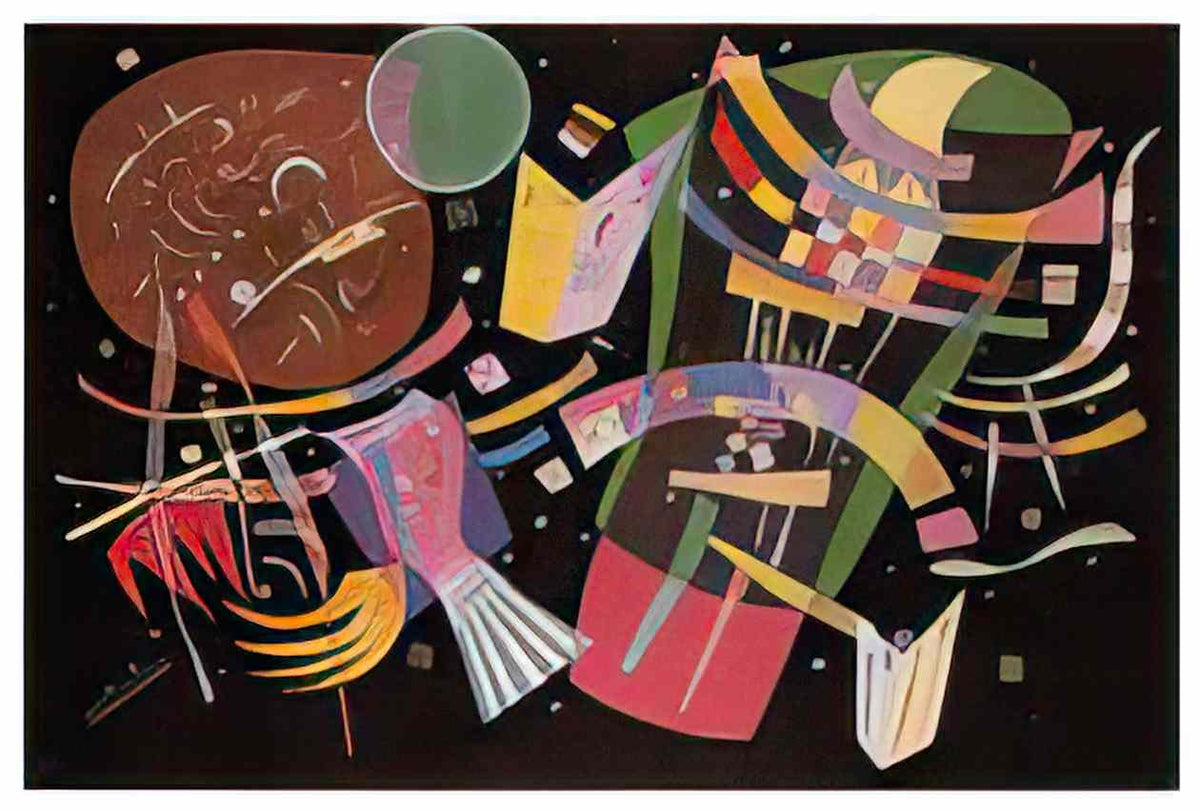wassily kandinsky composition x 1939 Art A4 Photo Print