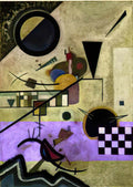 wassily kandinsky contrasting sounds 1924 Art A4 Photo Print