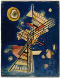 wassily kandinsky dark freshness 1927 Art A4 Photo Print
