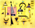 wassily kandinsky decisive pink 1932 Art A4 Photo Print