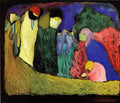 wassily kandinsky encounter 1908 Art A4 Photo Print