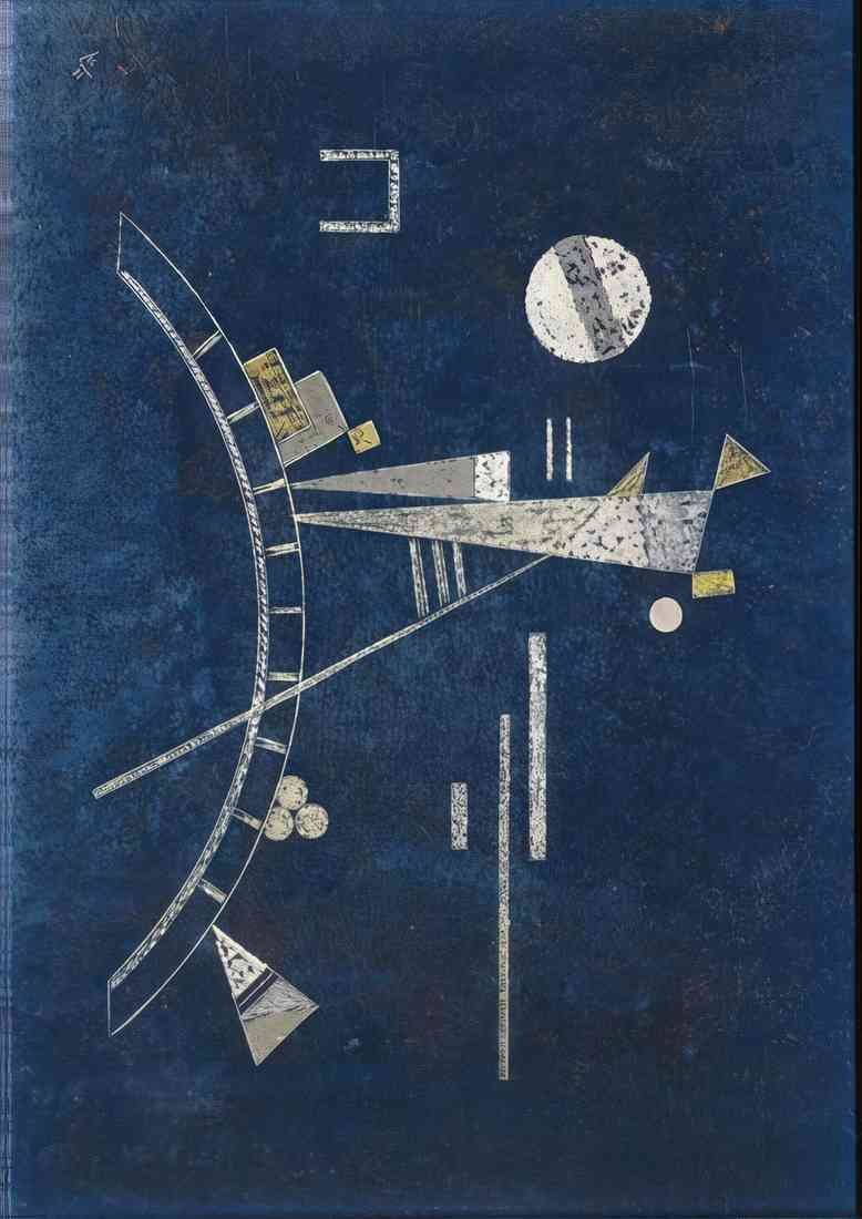 wassily kandinsky fragile 193 A4 Photo Print