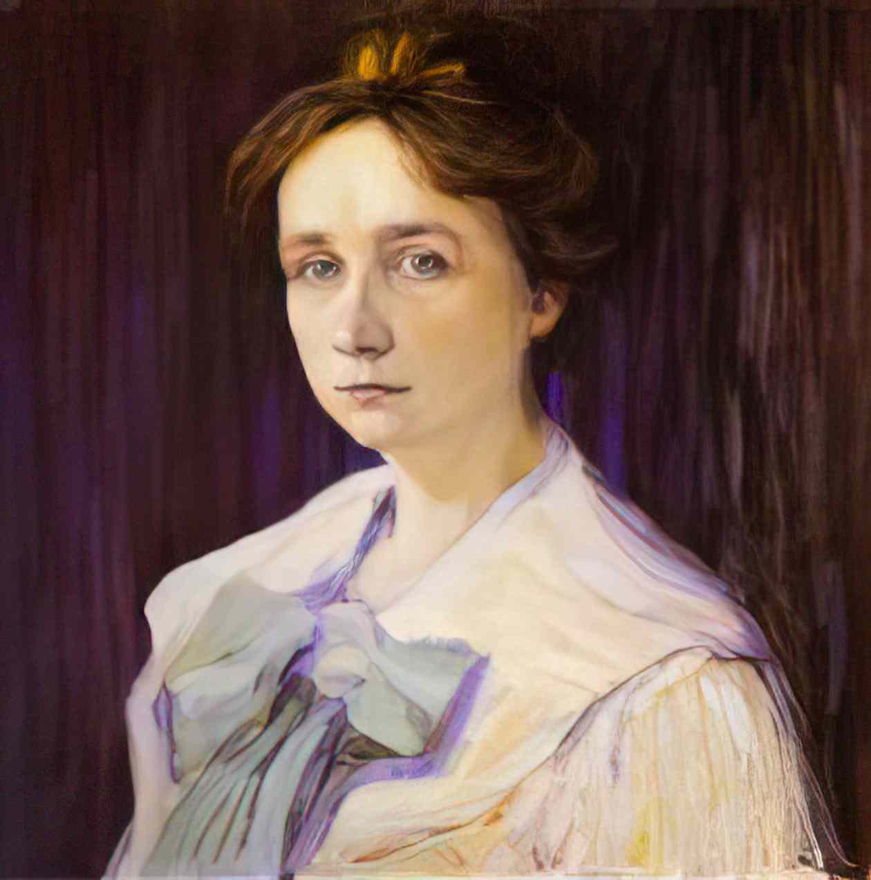wassily kandinsky gabriele munter 1905 Art A4 Photo Print