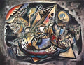 wassily kandinsky grey oval 1917 Art A4 Photo Print