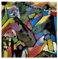 wassily kandinsky improvisation 9 1910 Art A4 Photo Print