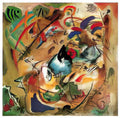 wassily kandinsky improvisation dreamy 1913 Art A4 Photo Print