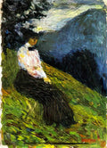 wassily kandinsky kochel gabriele munter 1902 Art A4 Photo Print