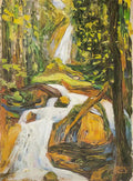 wassily kandinsky kochel waterfall i Art A4 Photo Print