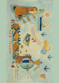 wassily kandinsky mild process 2 A4 Photo Print