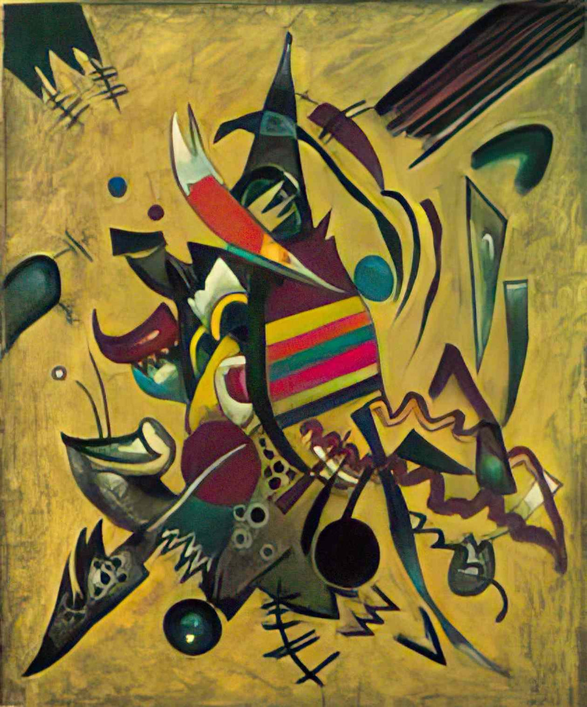 wassily kandinsky notdetected189366 Art A4 Photo Print