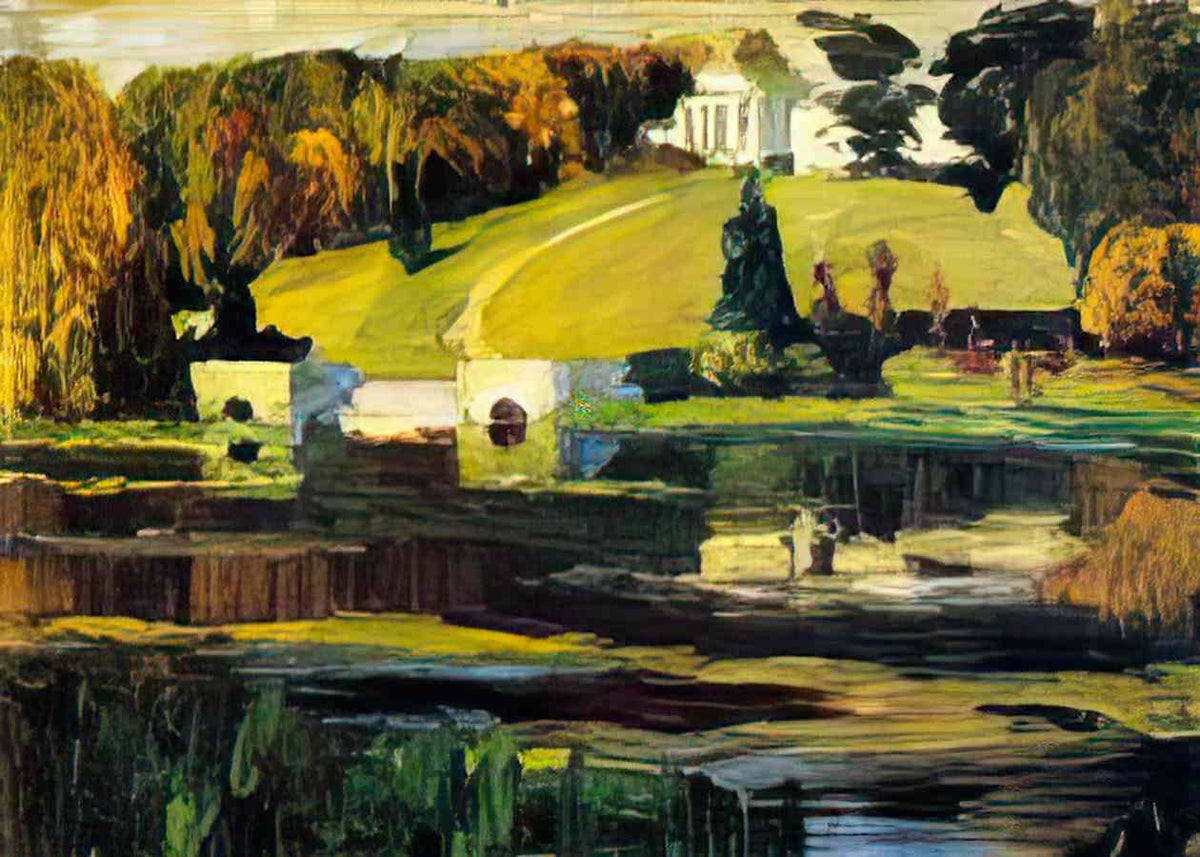 wassily kandinsky okhtyrka autumn 190 Art A4 Photo Print