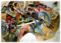 wassily kandinsky picture with a white border 1913 Art A4 Photo Print