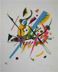 wassily kandinsky small worlds 1922 Art A4 Photo Print
