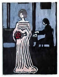 wassily kandinsky the singer 1903 Art A4 Photo Print