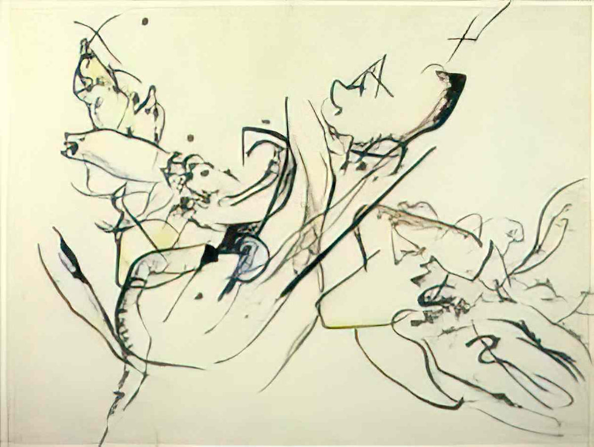 wassily kandinsky untitled Art A4 Photo Print