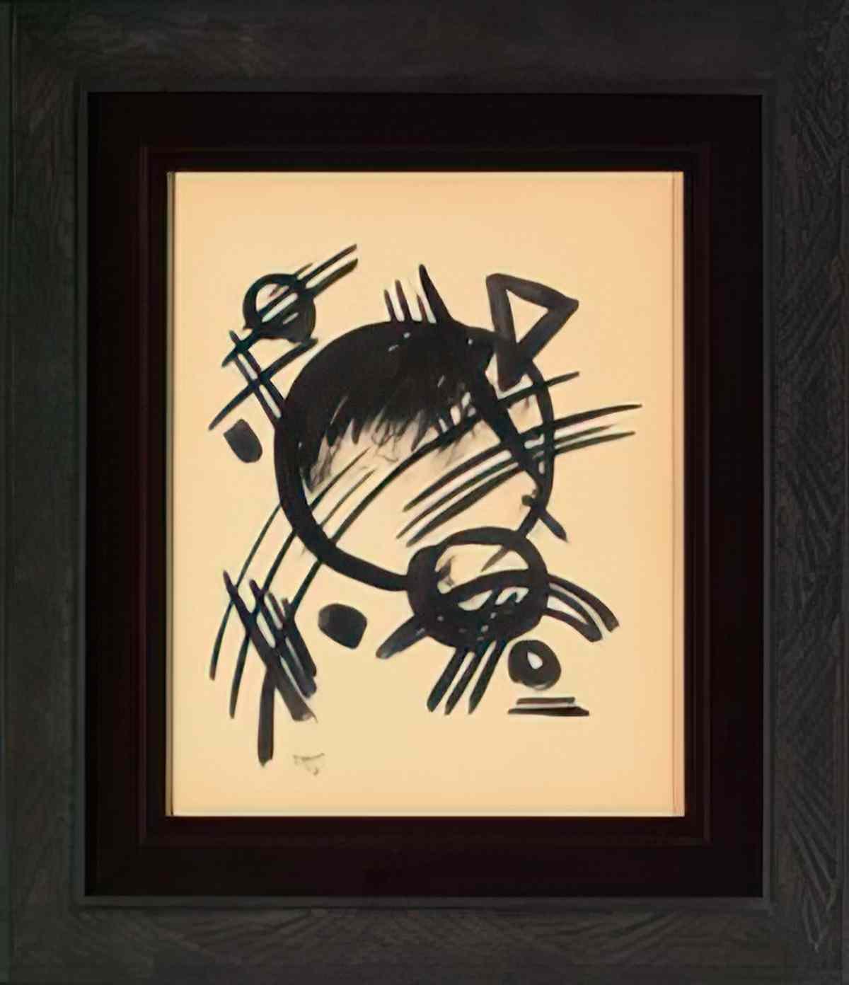 wassily kandinsky wassily kandinsky abstract composition1 Art A4 Photo Print