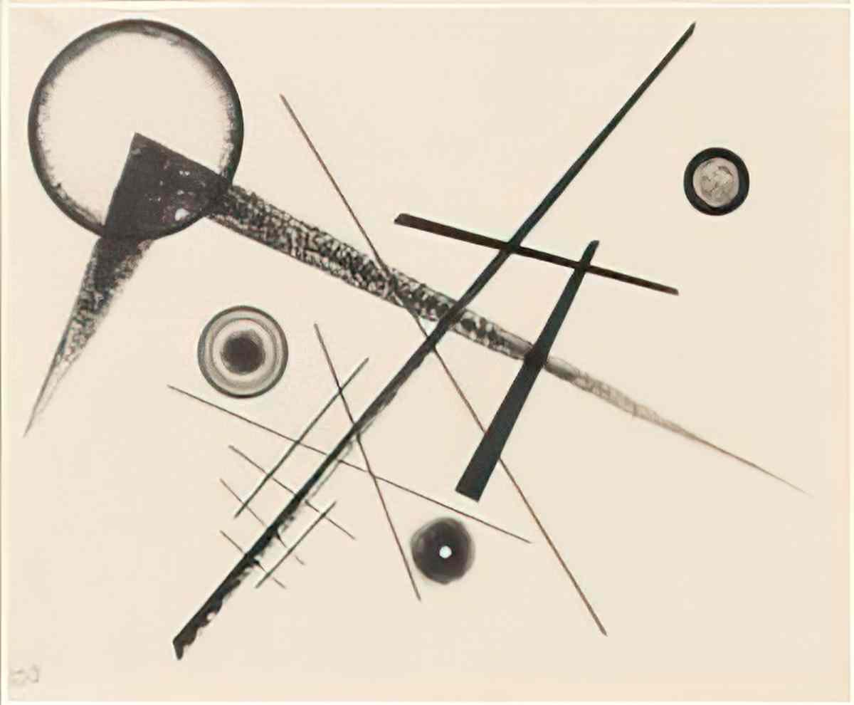 wassily kandinsky wassily kandinsky abstraction Art A4 Photo Print