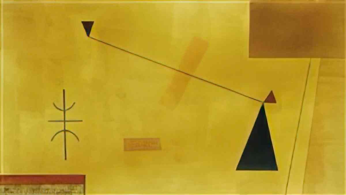 wassily kandinsky wassily kandinsky ausser gewicht Art A4 Photo Print