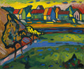 wassily kandinsky wassily kandinsky bayerisches dorf mit feld Art A4 Photo Print