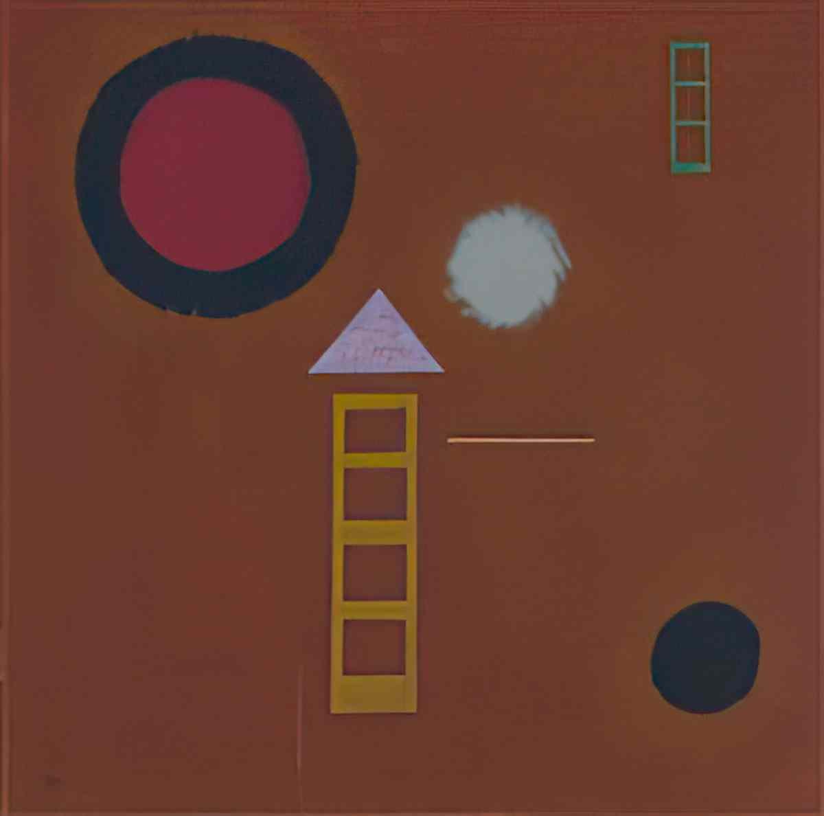 wassily kandinsky wassily kandinsky beruhigt Art A4 Photo Print