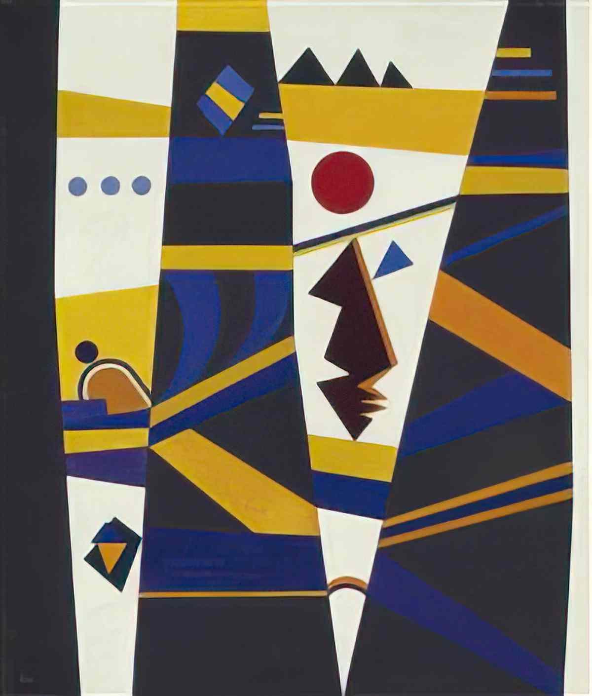 wassily kandinsky wassily kandinsky bindung Art A4 Photo Print