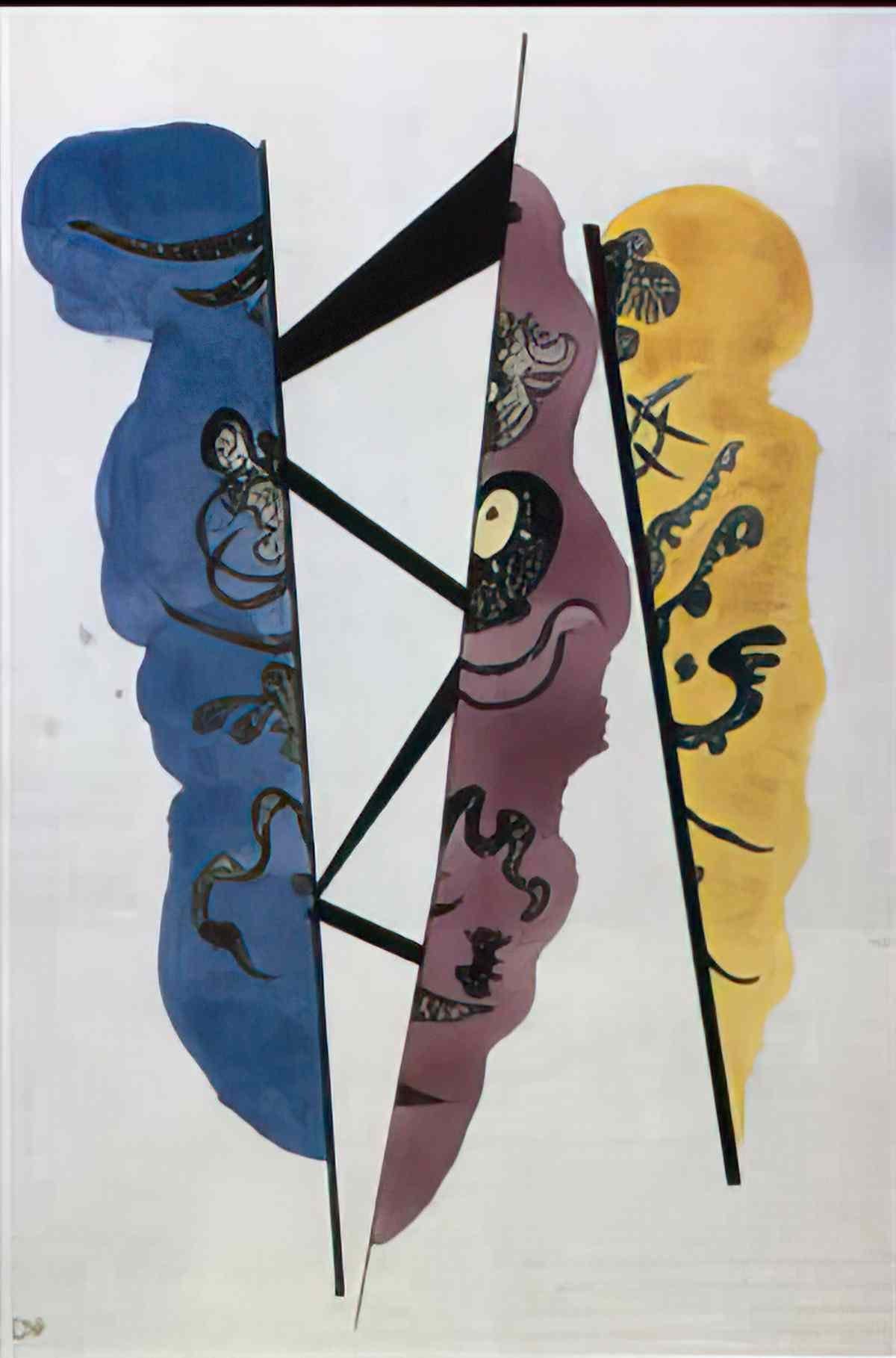 wassily kandinsky wassily kandinsky bouts Art A4 Photo Print