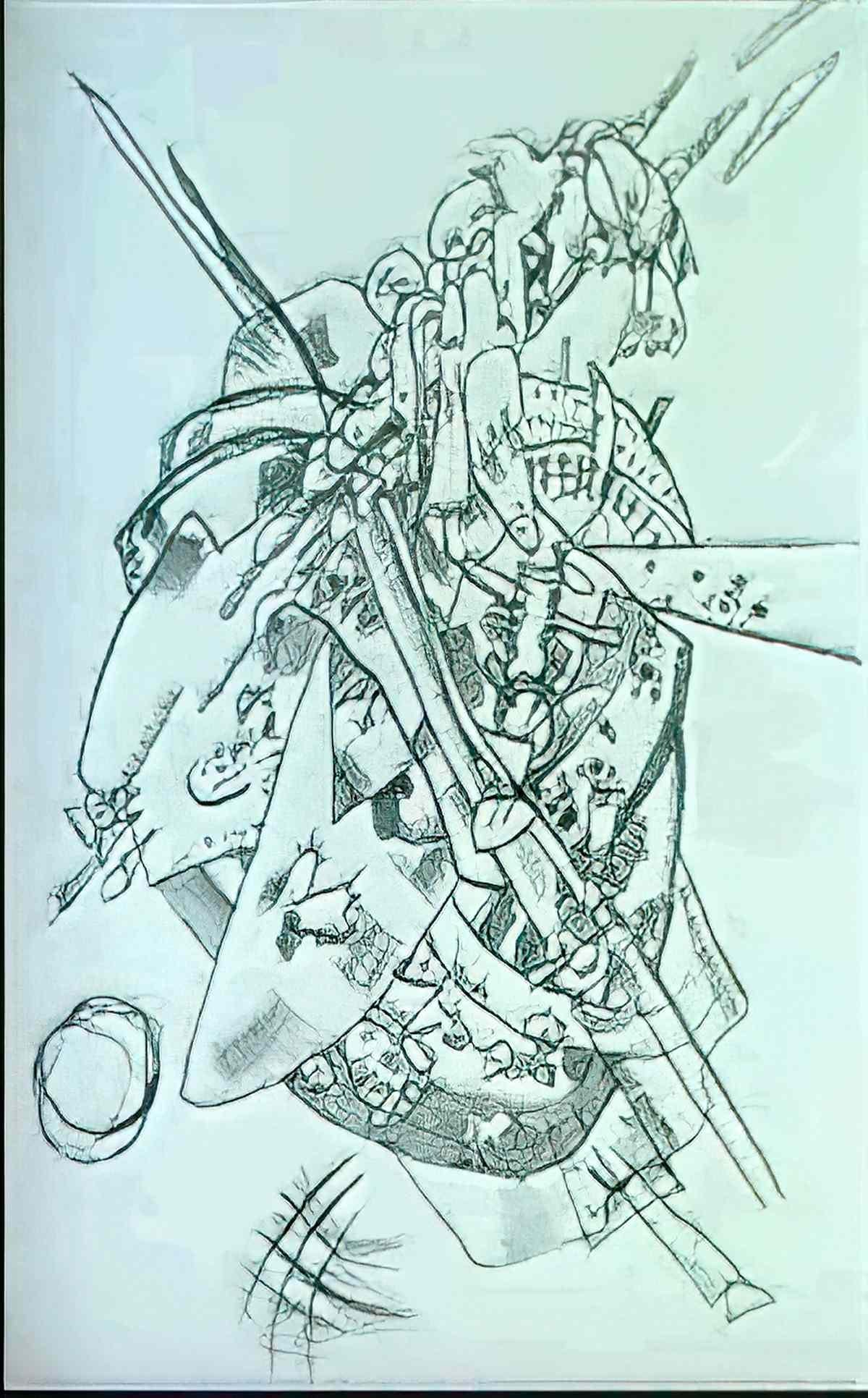 wassily kandinsky wassily kandinsky composition24 Art A4 Photo Print