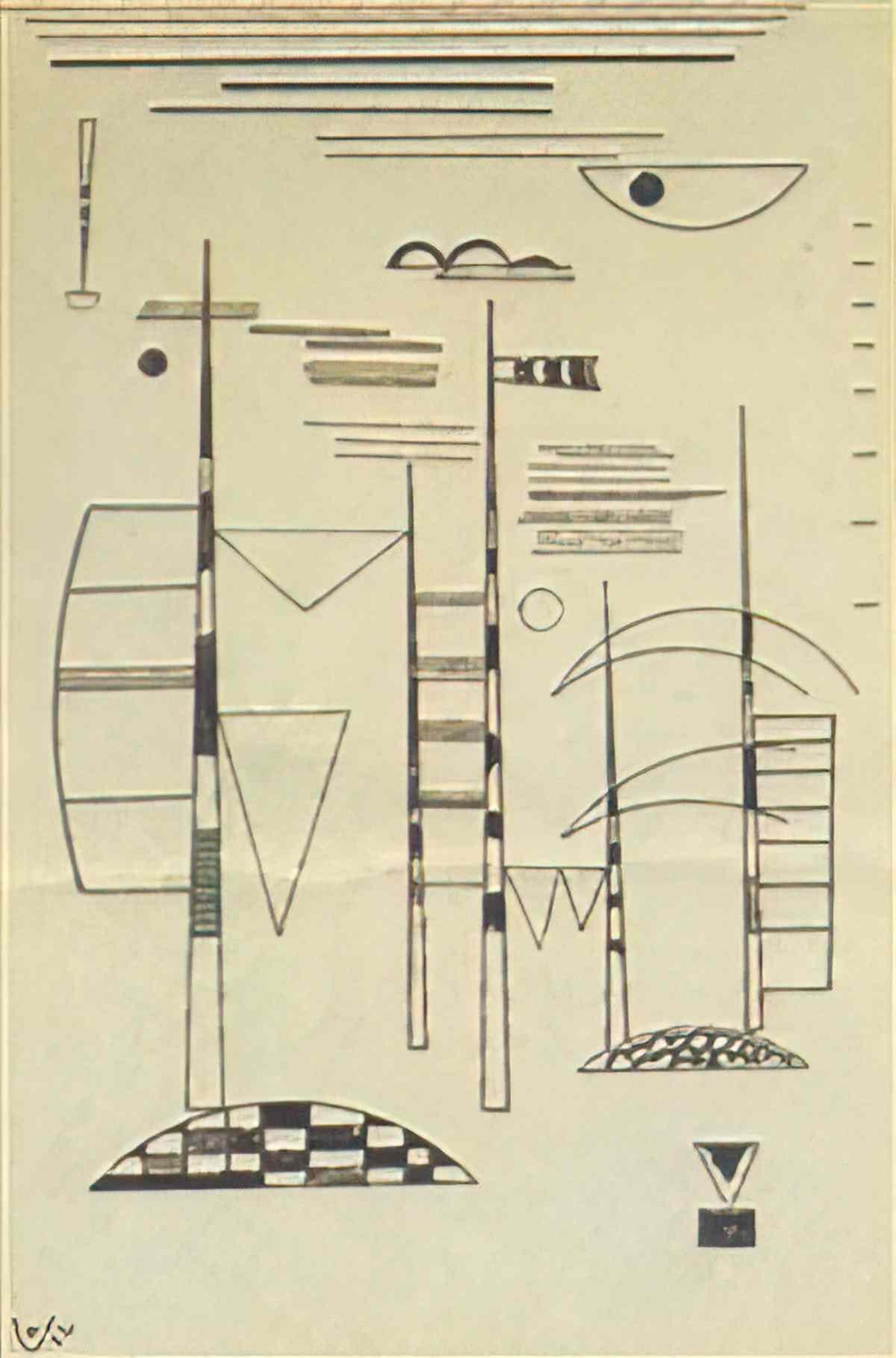 wassily kandinsky wassily kandinsky composition31 Art A4 Photo Print