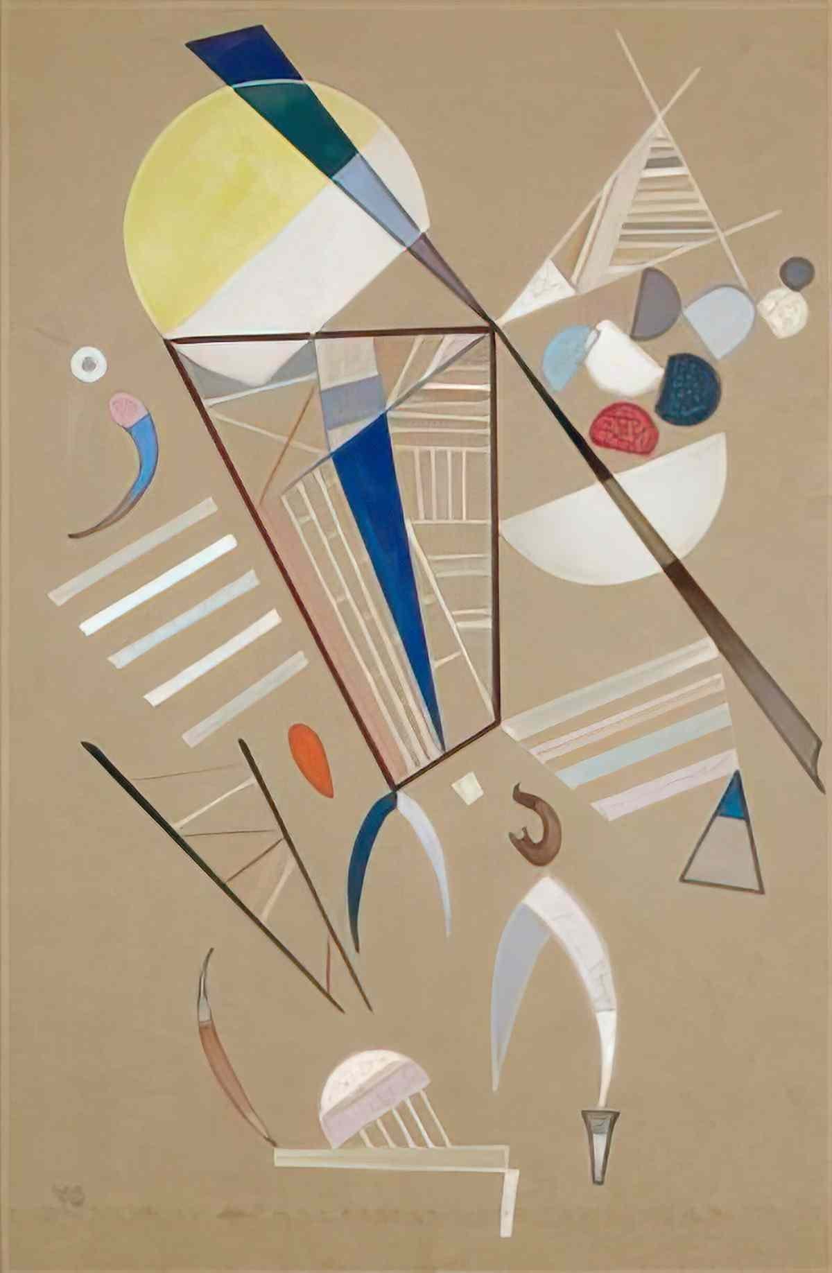wassily kandinsky wassily kandinsky composition4 Art A4 Photo Print