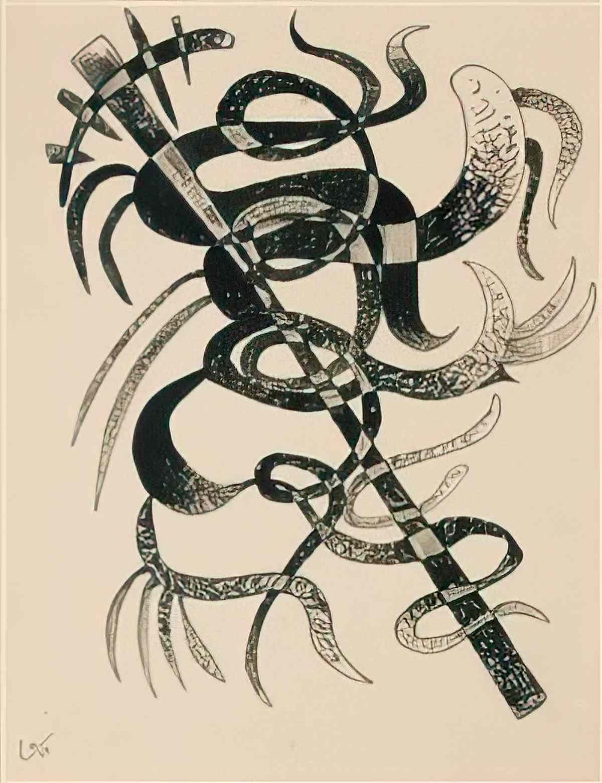 wassily kandinsky wassily kandinsky composition6 Art A4 Photo Print