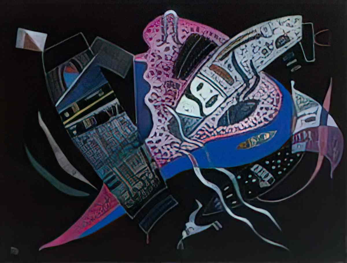 wassily kandinsky wassily kandinsky concentre Art A4 Photo Print