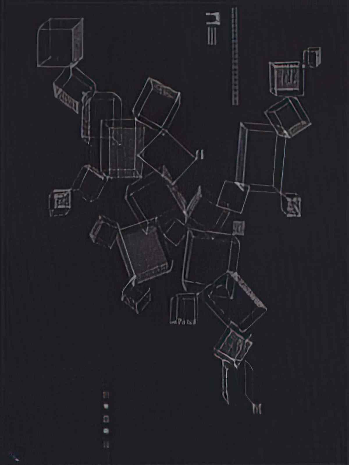 wassily kandinsky wassily kandinsky cubes Art A4 Photo Print